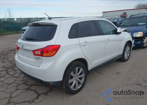 2014 Mitsubishi Outlander Sport Es z USA, uszkodzony, nr VIN 4A4AR3AUXEE009997